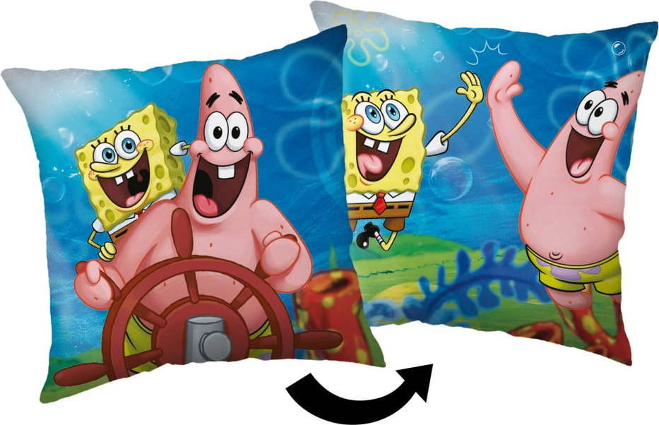 Dětský polštářek Sponge Bob – Jerry Fabrics