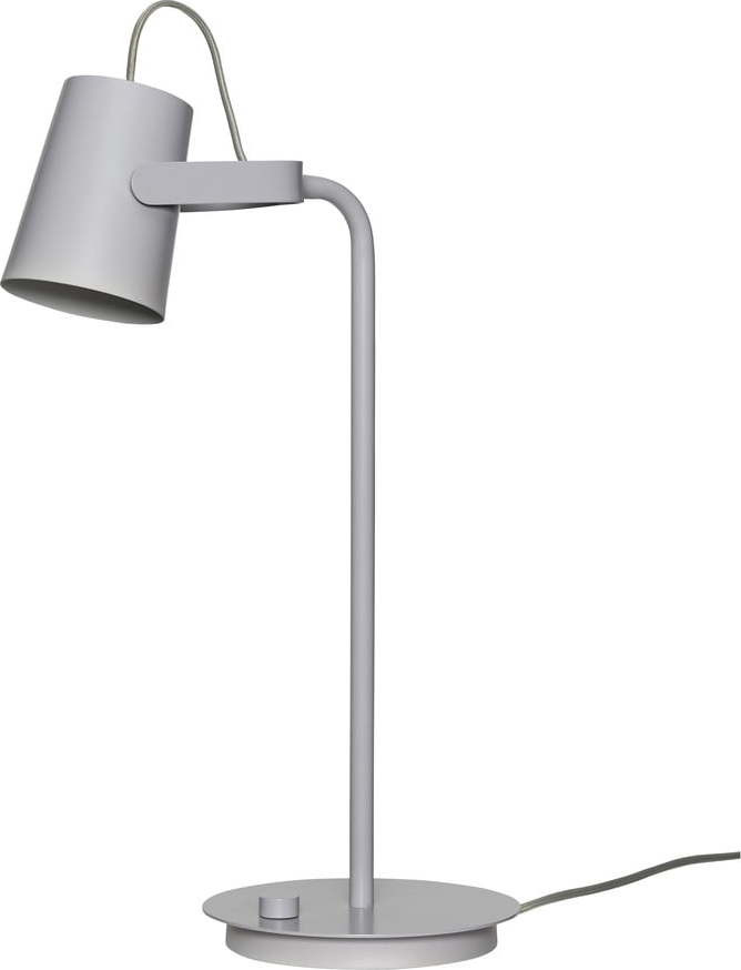 Světle šedá stolní lampa (výška 54 cm) Ardent – Hübsch