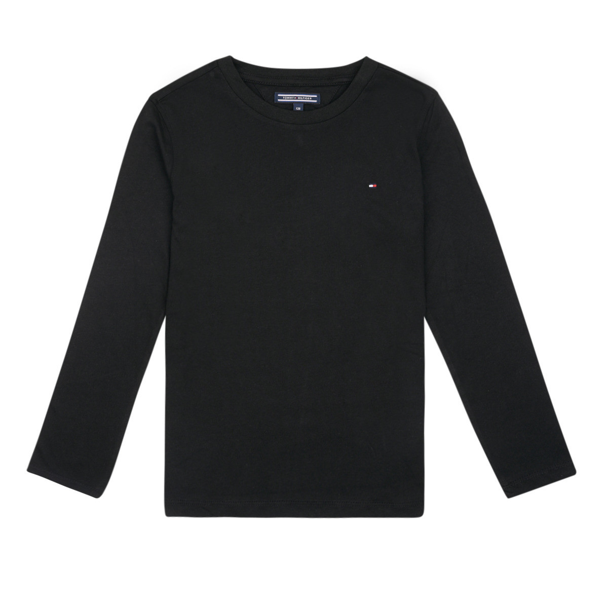 Tommy Hilfiger  BOYS BASIC CN KNIT L/S  Černá
