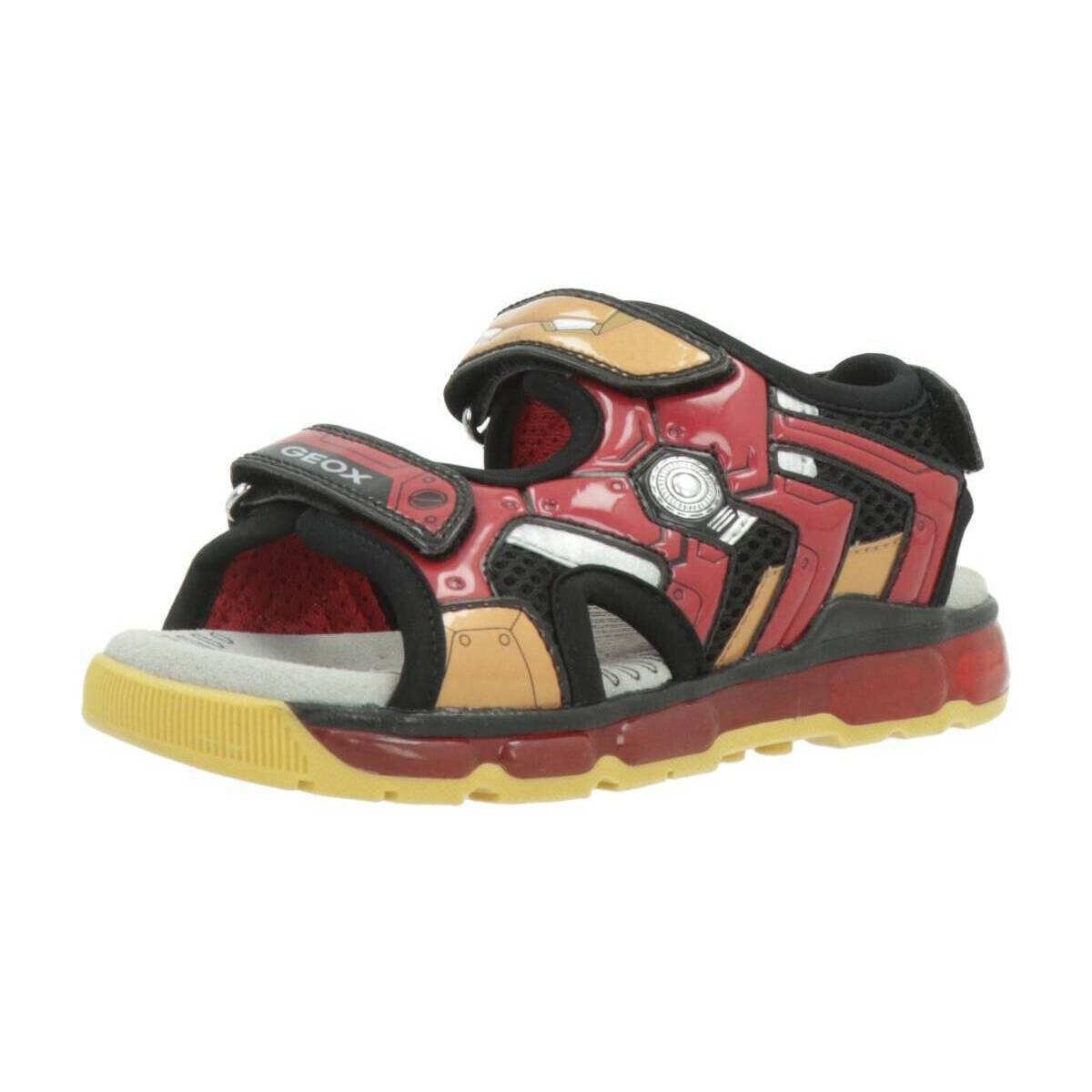 Geox  J SANDAL ANDROID BOY  Červená