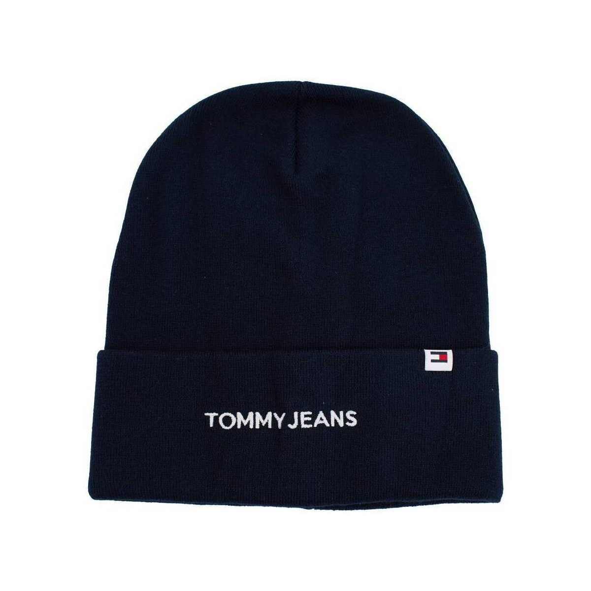 Tommy Jeans  TJW LINEAR LOGO BEANIE  Modrá