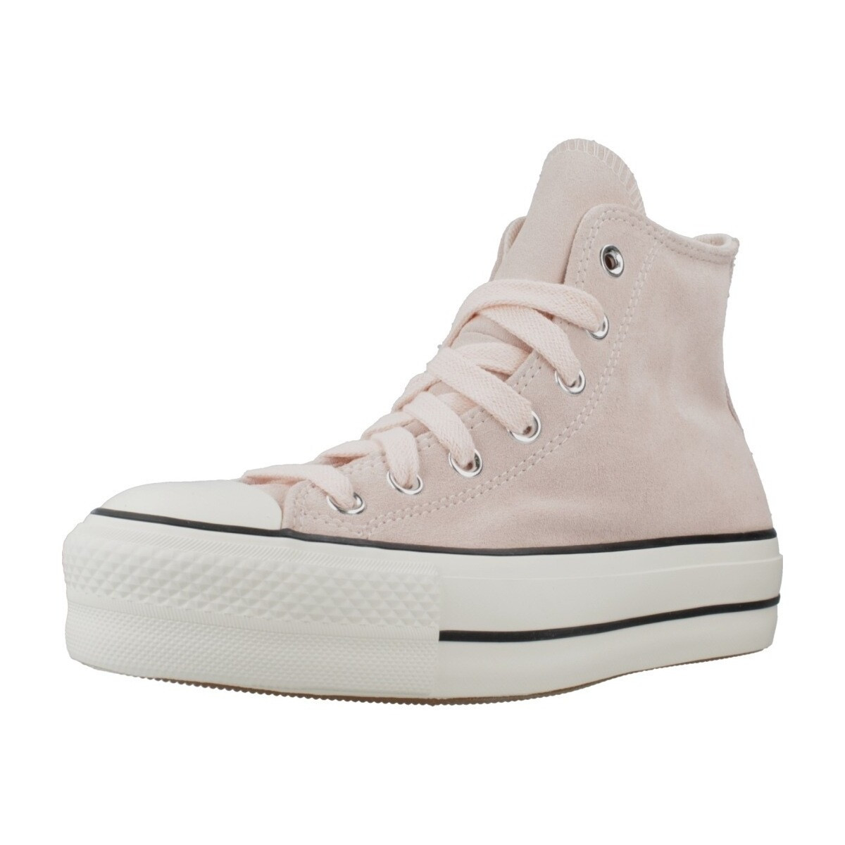 Converse  CHUCK TAYLOR ALL STAR LIFT PLATAFORM SUEDE  Růžová