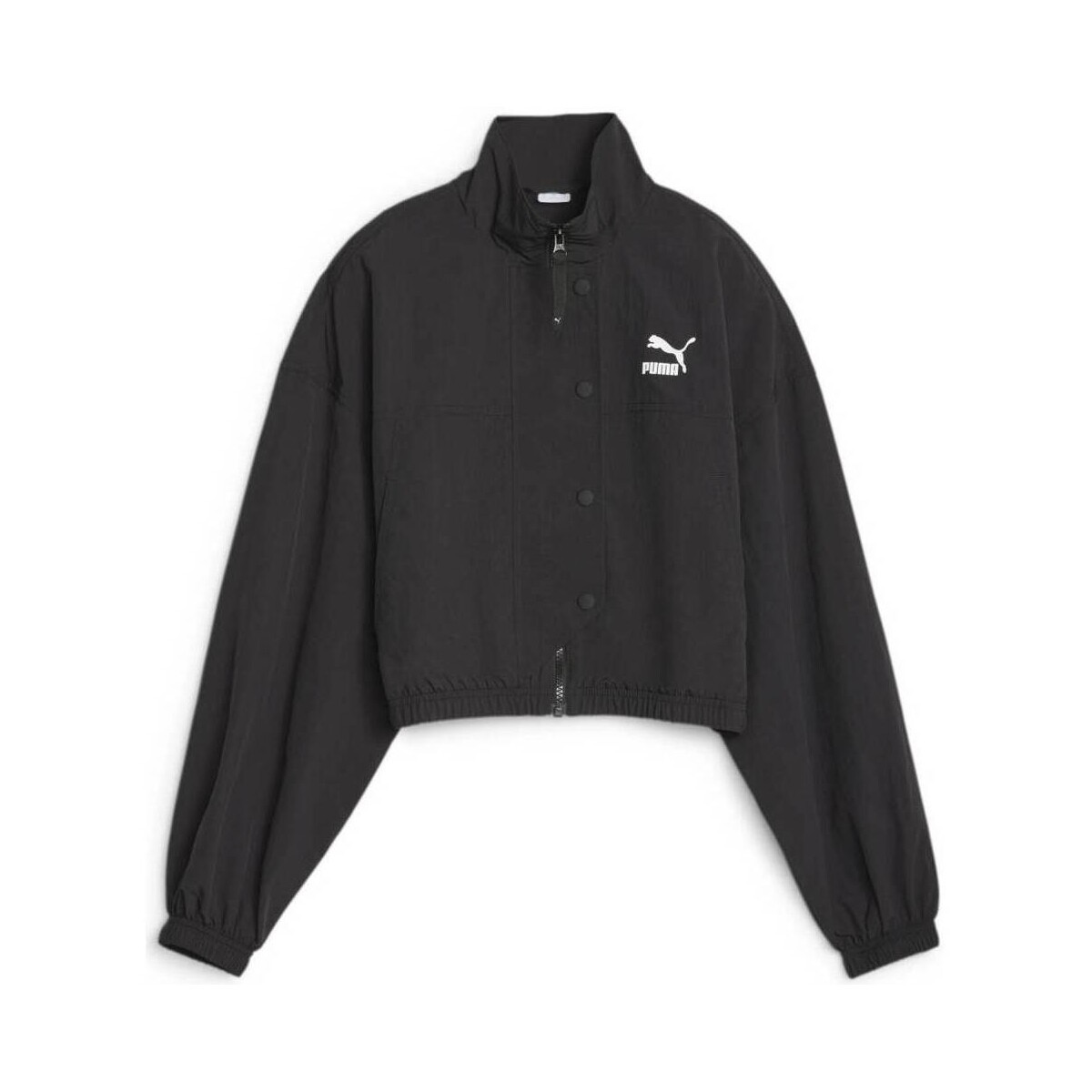 Puma  DARE TO CROPPED WOVEN JACKET  Černá