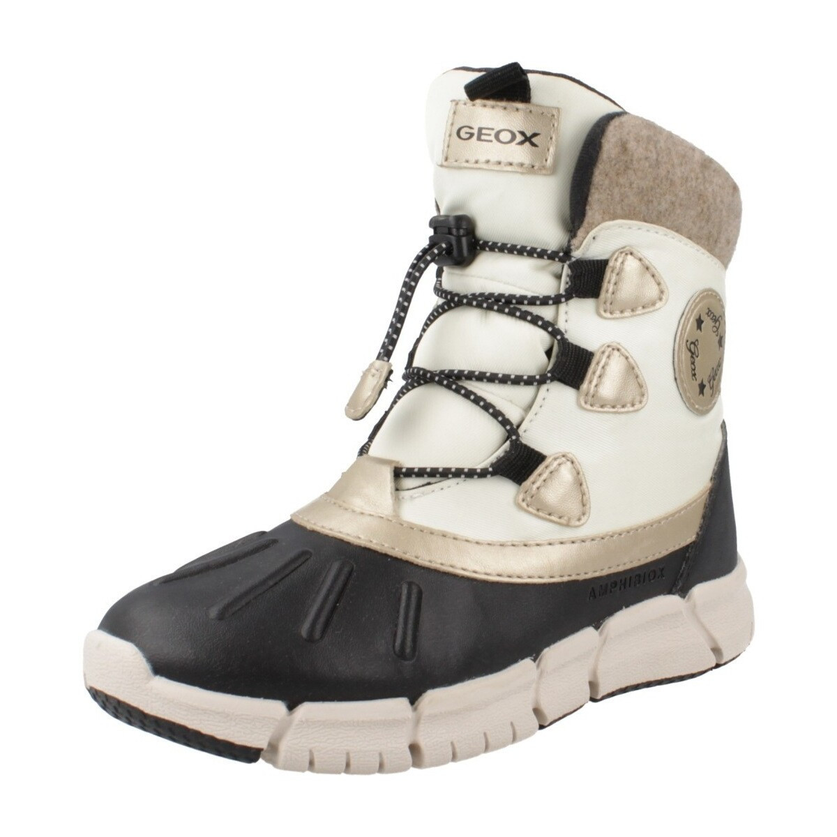 Geox  J FLEXYPER GIRL B AB  Bílá