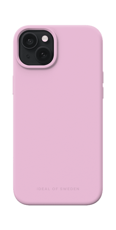 Silikonový ochranný kryt iDeal Of Sweden pro Apple iPhone 15 Plus, bubble gum pink