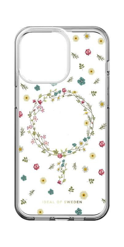 Ochranný kryt s Magsafe Clear Case Mid iDeal Of Sweden pro Apple iPhone 15 Pro Max, petite floral