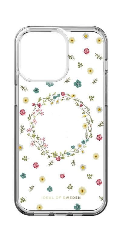 Ochranný kryt s Clear Case Mid iDeal Of Sweden pro Apple iPhone 15 Pro Max, petite floral