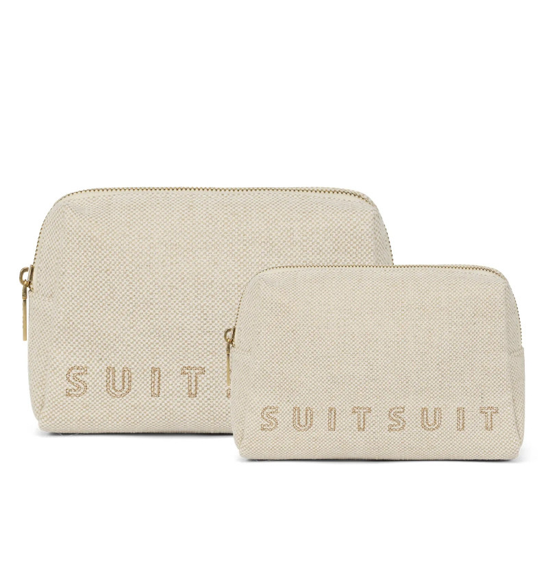 Sada 2 ks obalů SUITSUIT BF-67502 Fusion Raw Cotton - béžová