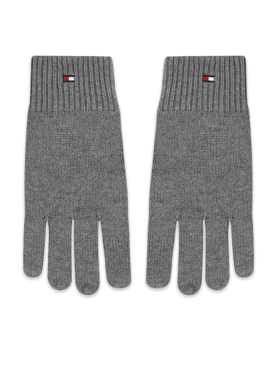 Tommy Hilfiger pánské šedé rukavice - OS (P03)