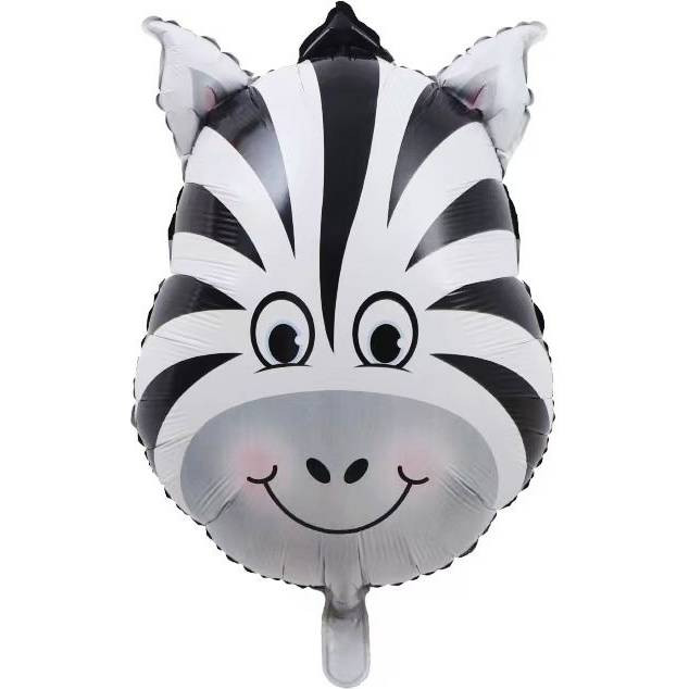 Fóliový balónek zebra 63cm - Cakesicq
