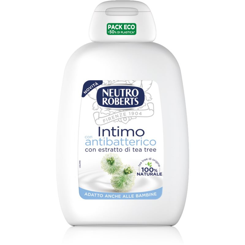 Neutro Roberts Intimo & Estratto di Tea Tree jemný gel na intimní hygienu s Tea Tree oil 200 ml