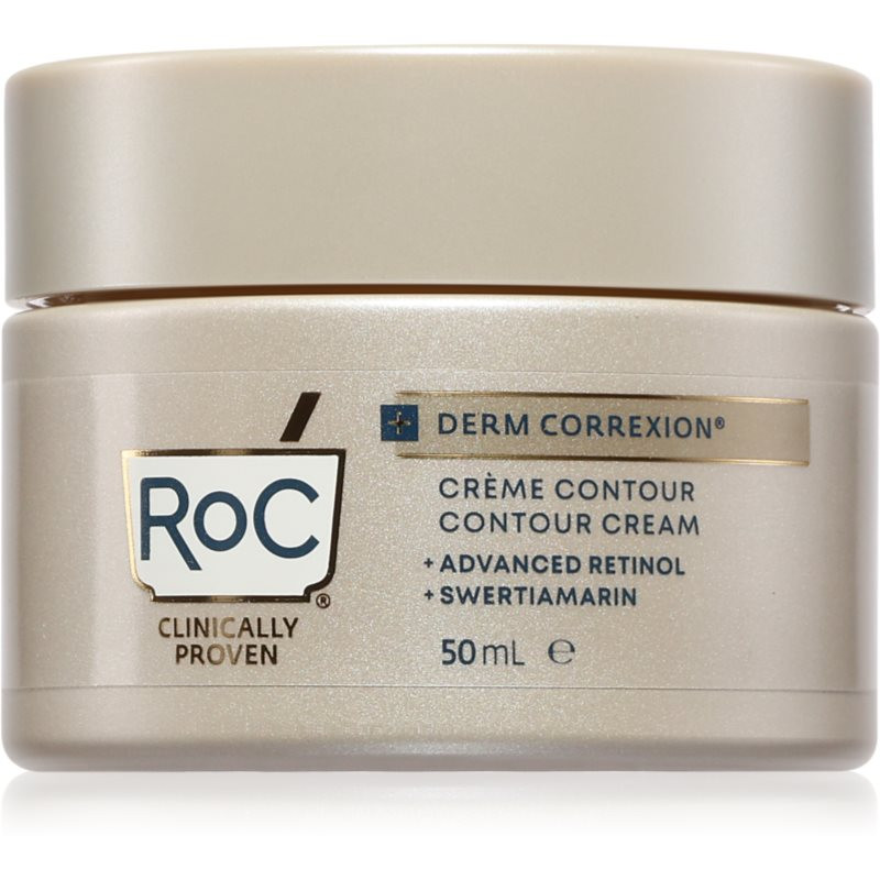 RoC Derm Correxion Contour zpevňující protivráskový krém na obličej s retinolem 50 ml