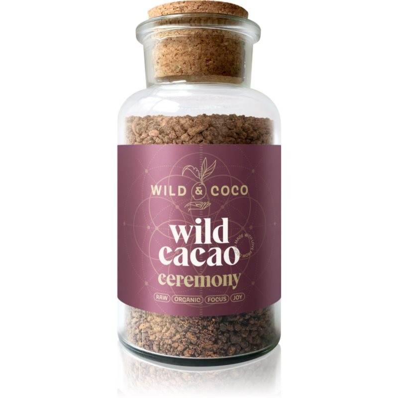 WILD & COCO Cacao Ceremony kakaový prášek 190 g