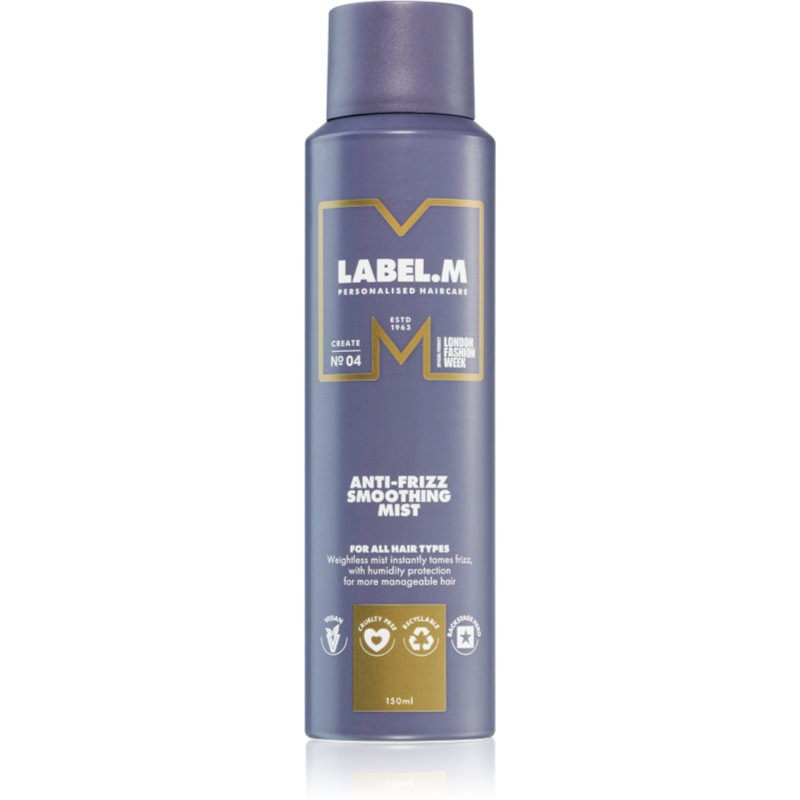 label.m Anti-Frizz mlha pro nepoddajné a krepatějící se vlasy 150 ml