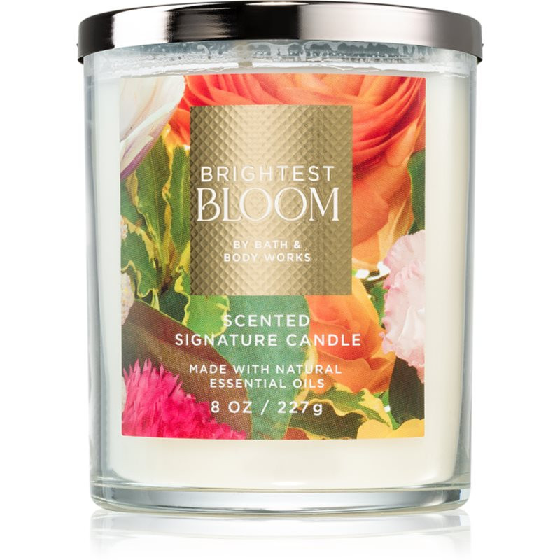 Bath & Body Works Brightest Bloom vonná svíčka 227 g