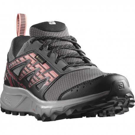 Salomon Wander GTX W 472914 plum kitten/black dámské nízké nepromokavé boty 37 a 1/3 EUR