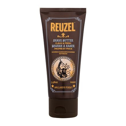 Reuzel Shave Butter Clean & Fresh hydratační a vyživující máslo na holení 100 ml pro muže
