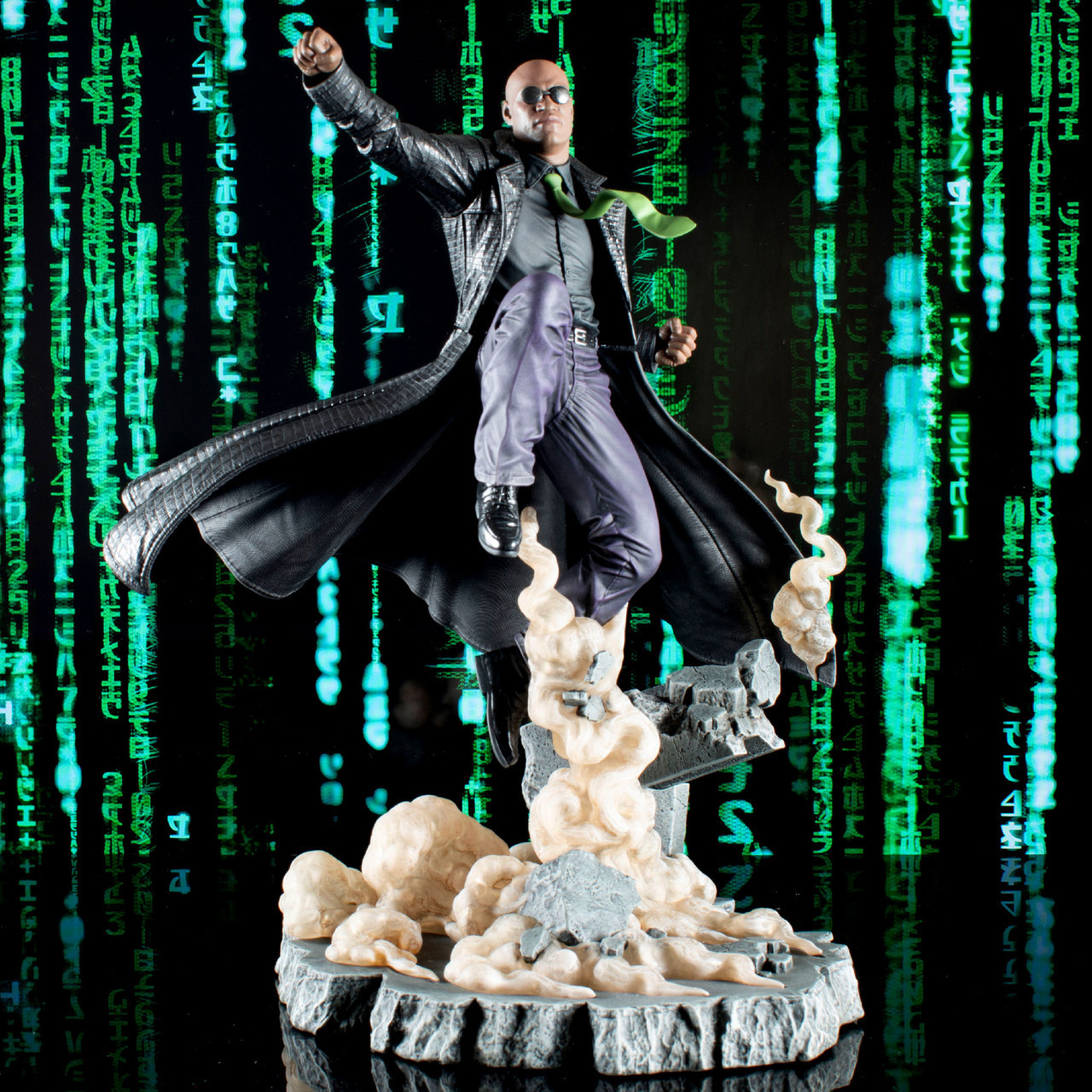 Diamond Select | The Matrix - Gallery Deluxe PVC Statue Morpheus 30 cm