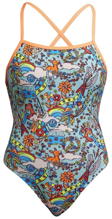 Funkita Sunny Bunny Tie Me Tight One Piece L - UK36