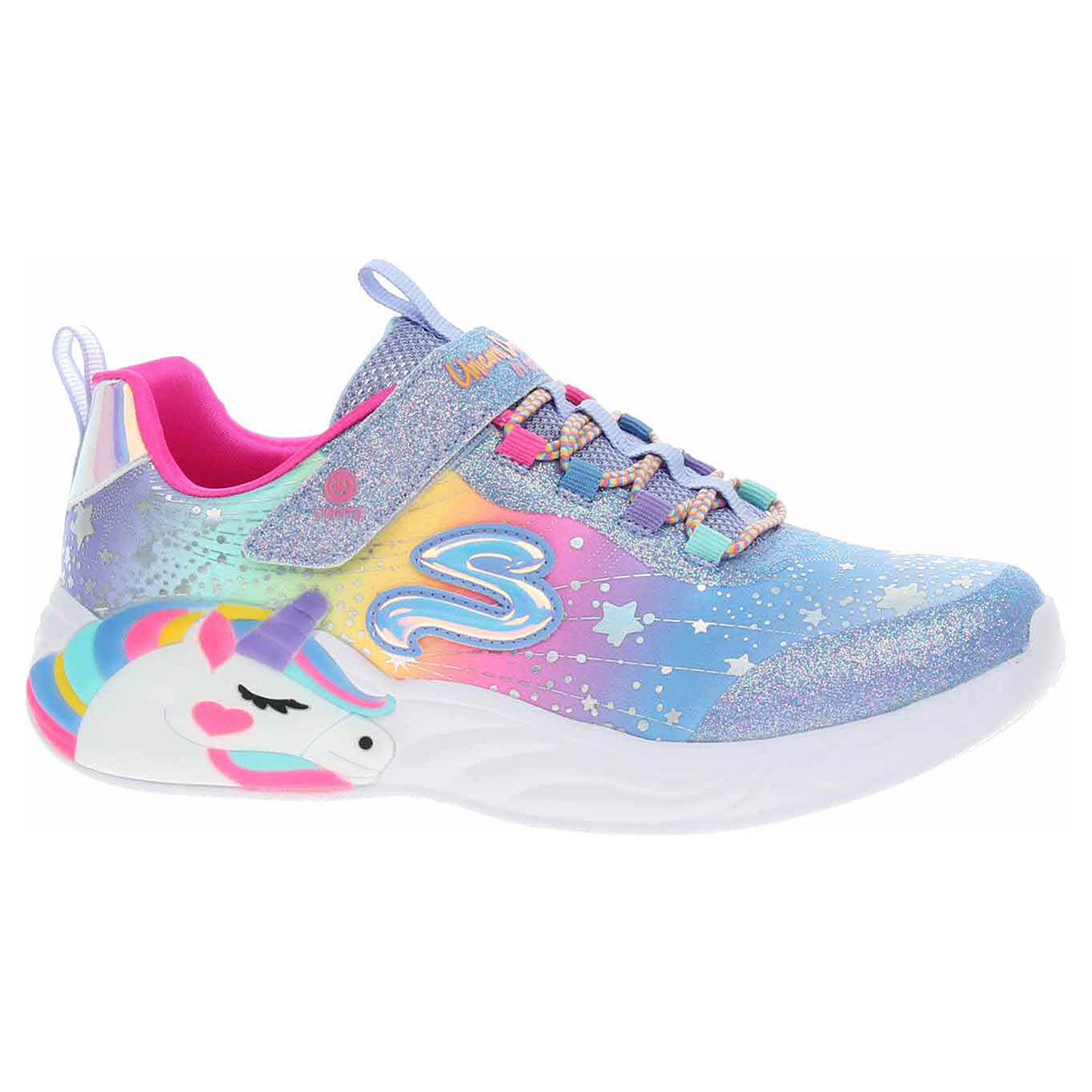 Ecco Skechers S-Lights: Unicorn Dreams blue-multi 26600204