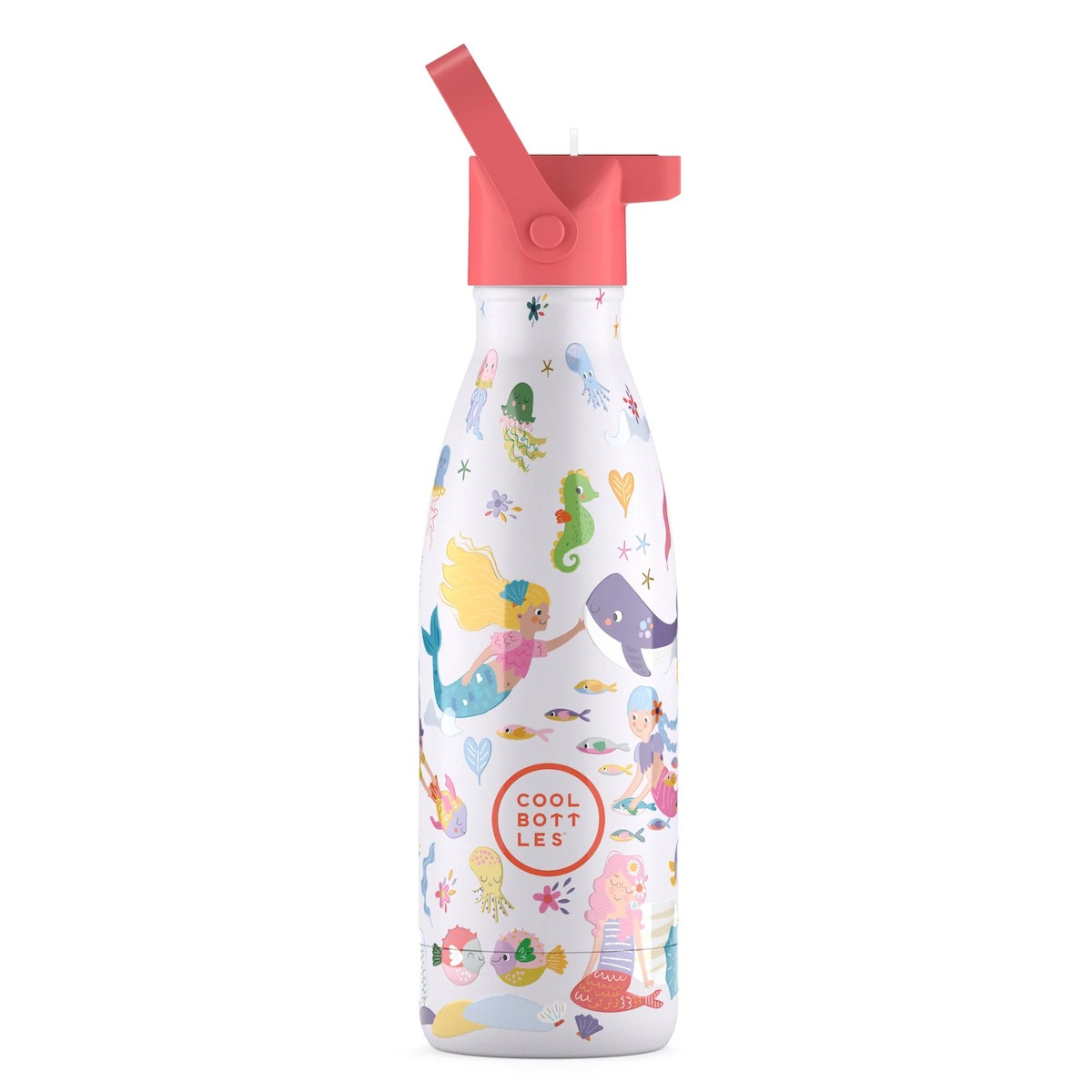 Dětská nerezová termolahev 350ml Topgal Cool Bottles Kids Sweet Mermaids