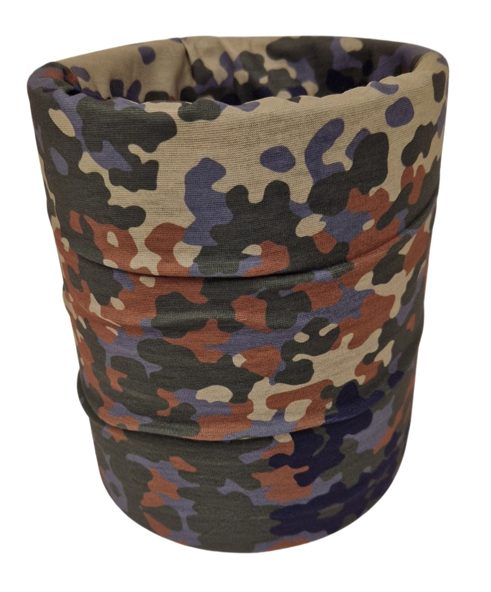 Nákrčník multifunkční šátek antibakteriální Flecktarn BW (Bundeswher) Petreq®