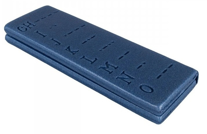 Sedátko skládací podsedák Morseovka 36x26x0,8 cm YATE® tmavě modrá B66