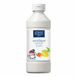 Akrylová barva Lefranc Education 500ml – 537 White