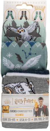Harry Potter set ponožek - Hedvika