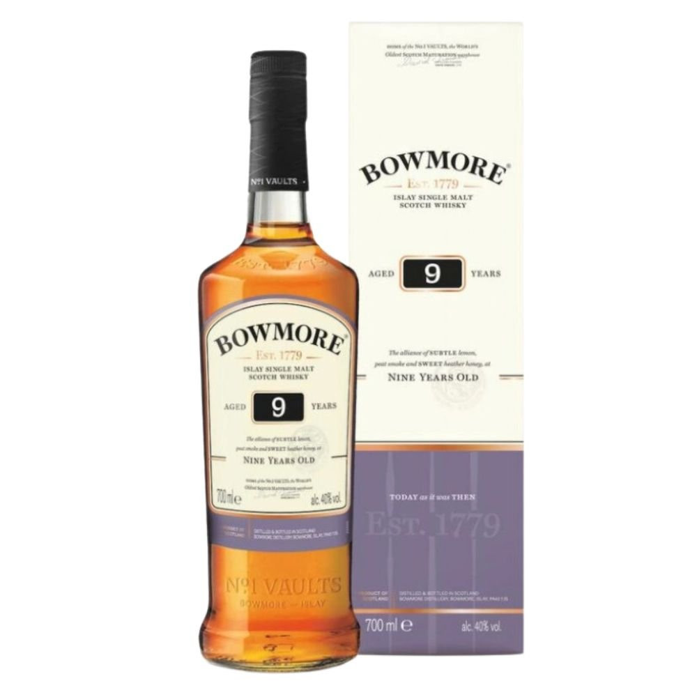 Bowmore 9y 0,7l 40% GB