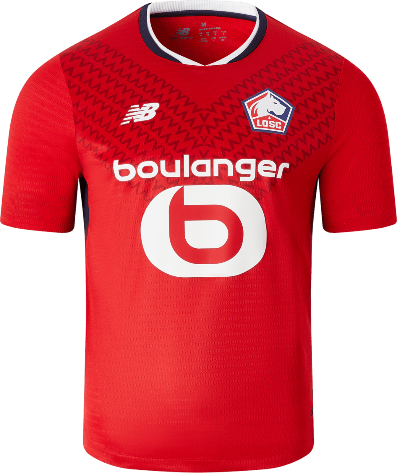 Dres New Balance Lille LOSC Home Short Sleeve Jersey 2024/25