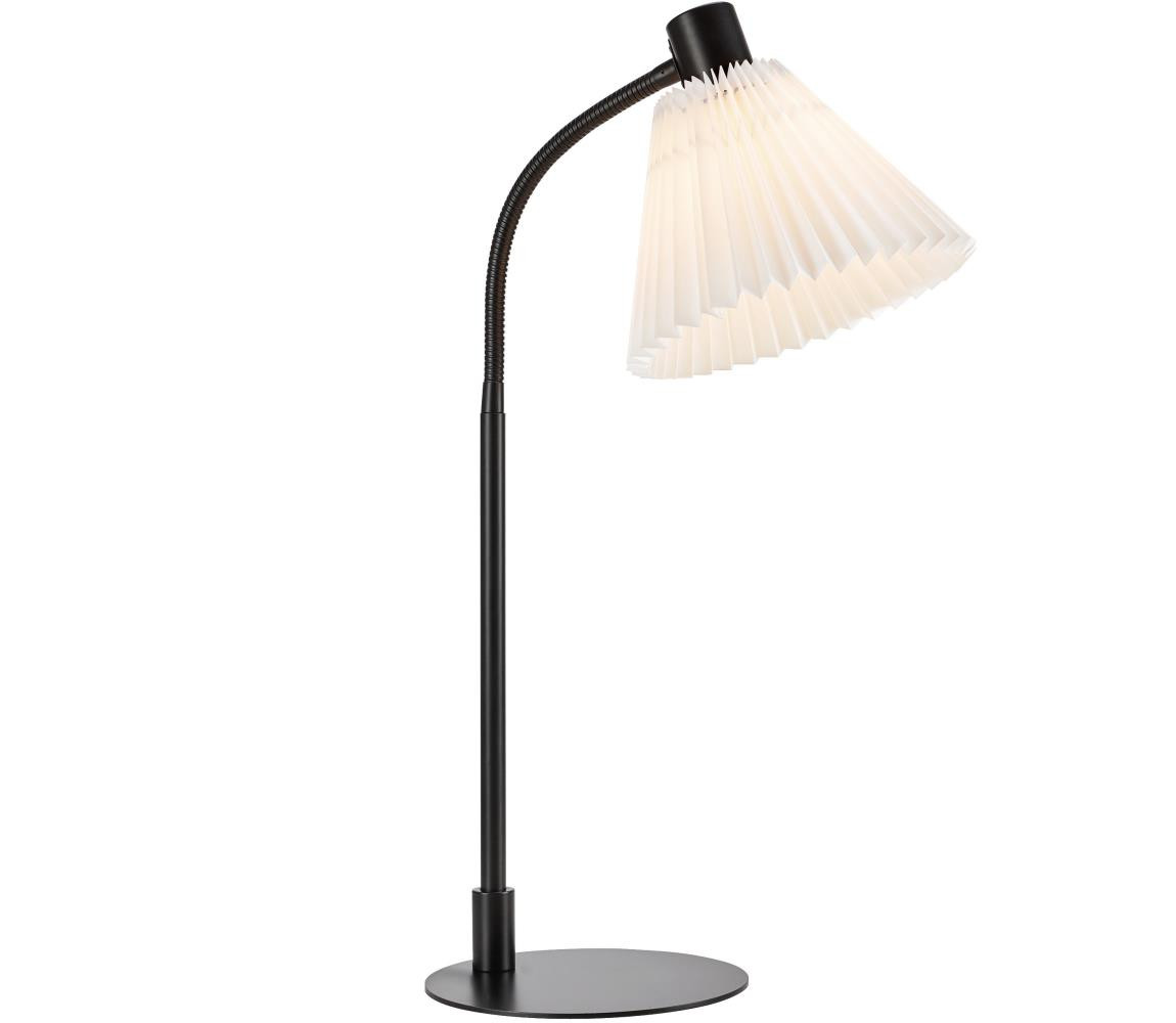 Markslöjd Markslöjd 108697 - Stolní lampa MIRA 1xE14/40W/230V černá/bílá