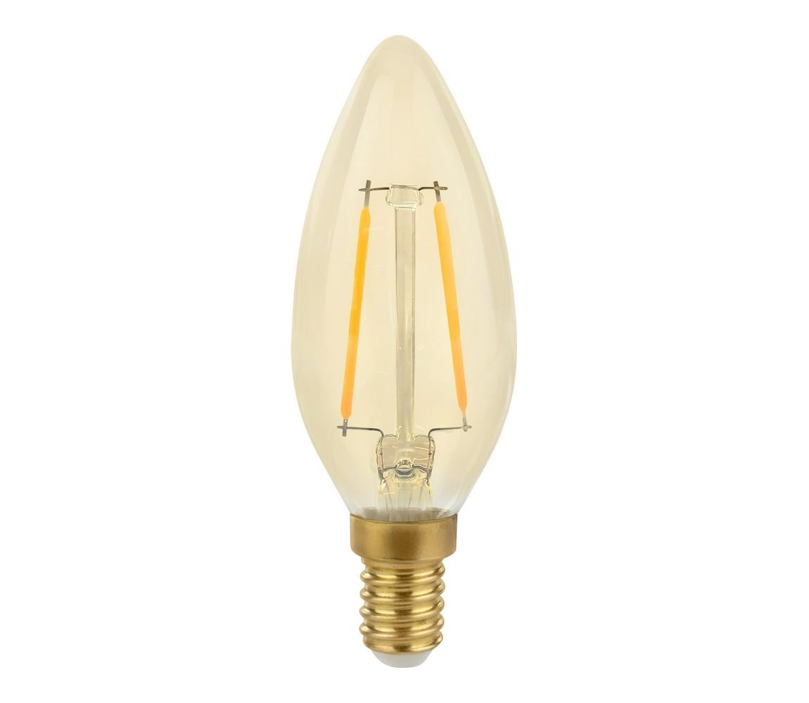 LED Žárovka VINTAGE C35 E14/5W/230V 2400K