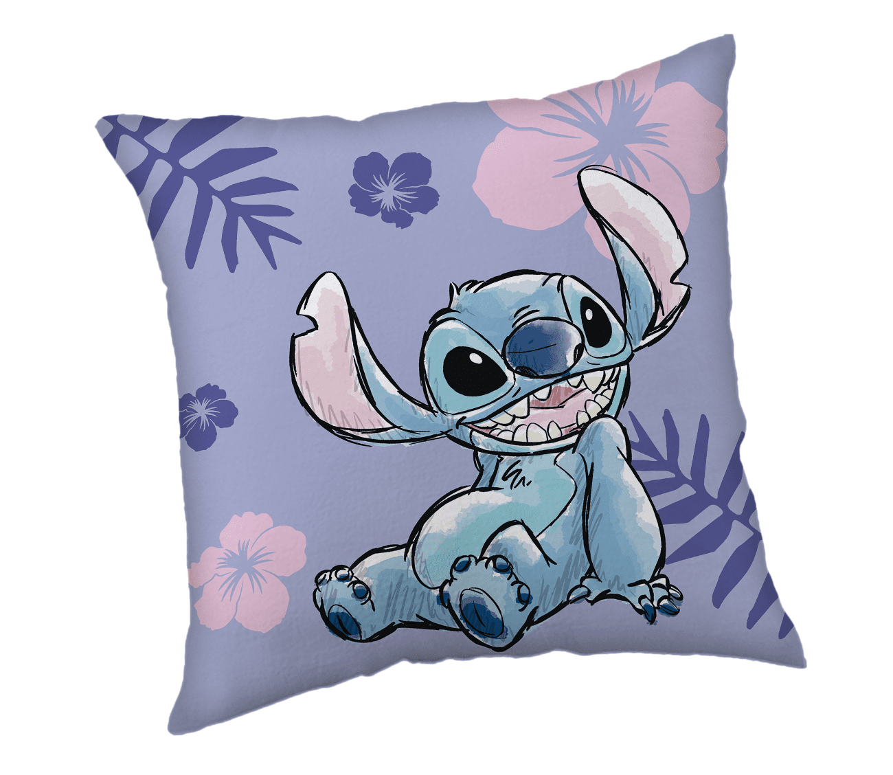 Jerry Fabrics Dekorační polštářek 40x40 cm - Lilo and Stitch
