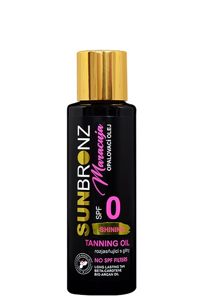 Vivaco Rozjasňující olej s třpytivým efektem SPF 0 Maracuja SUNBRONZ 100 ml