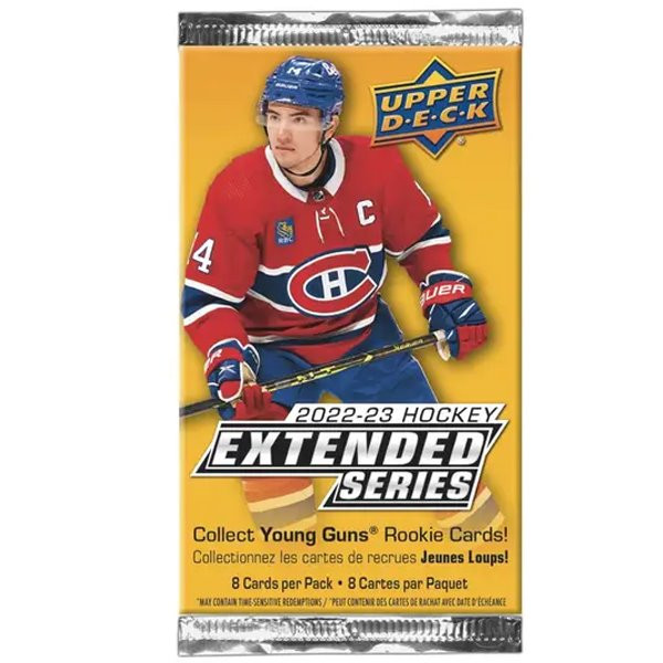 2022/23 Upper Deck Extended Series Hockey Balíček Karet