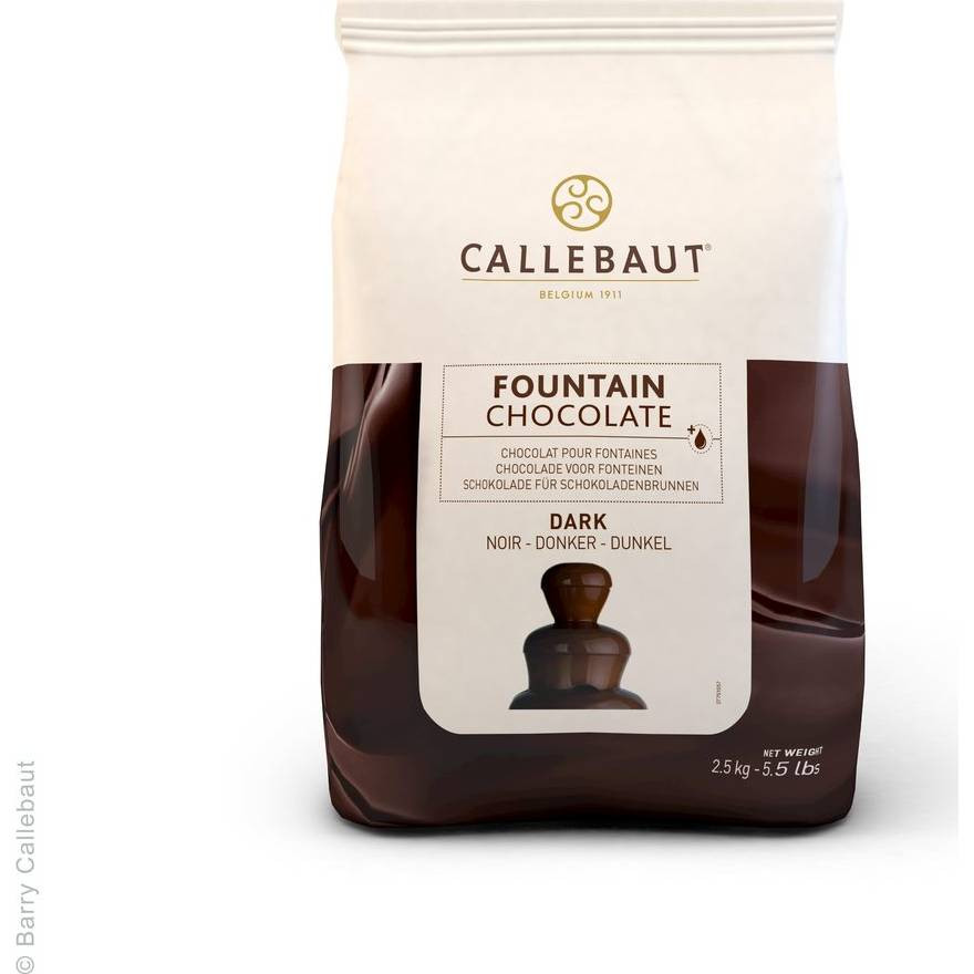 Hořká čokoláda do fontány 56,9%  2,5Kg - Callebaut - Callebaut