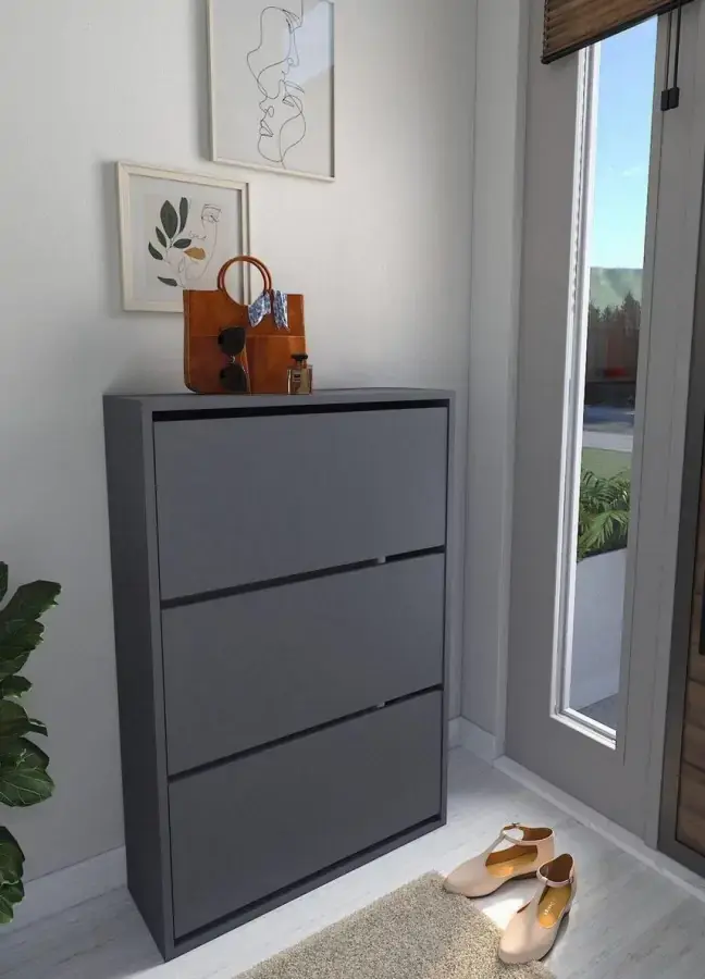 Casarredo Výklopný botník MAYER barva antracit