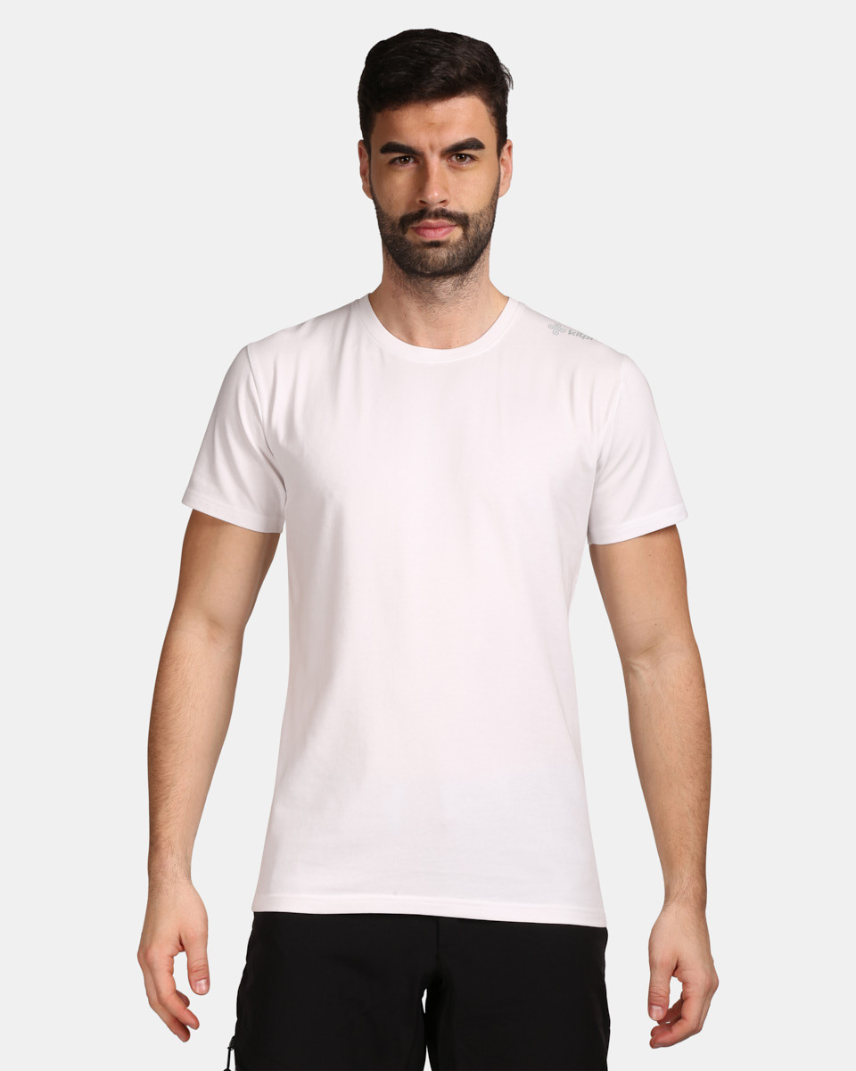 Pánské bavlněné tričko kilpi promo-m bílá 3xl