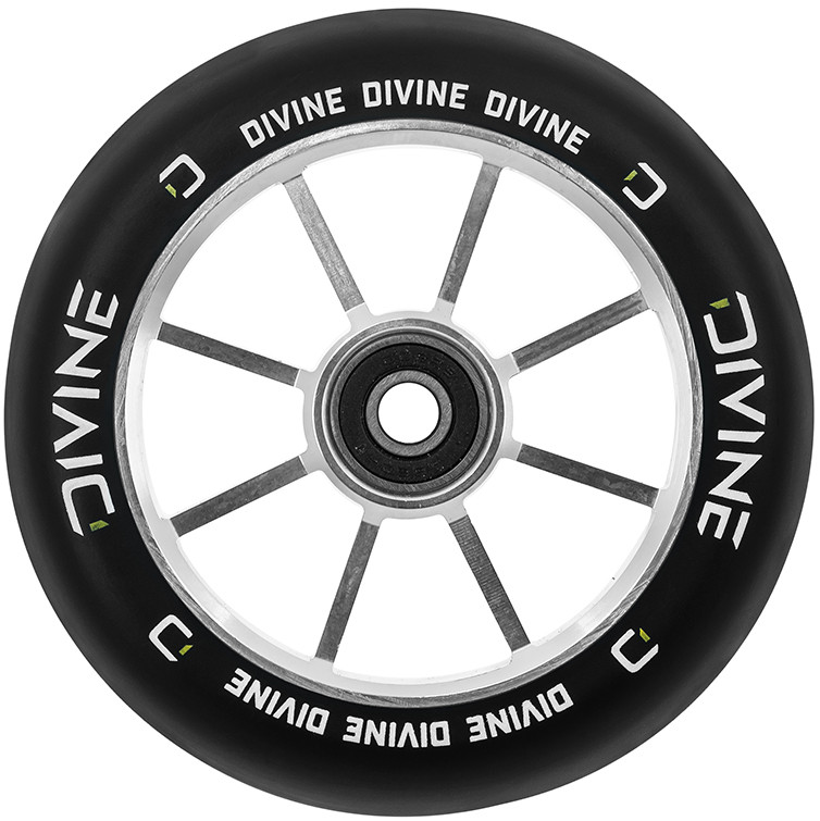 Divine - Kolečko Spoked 110mm stříbrné