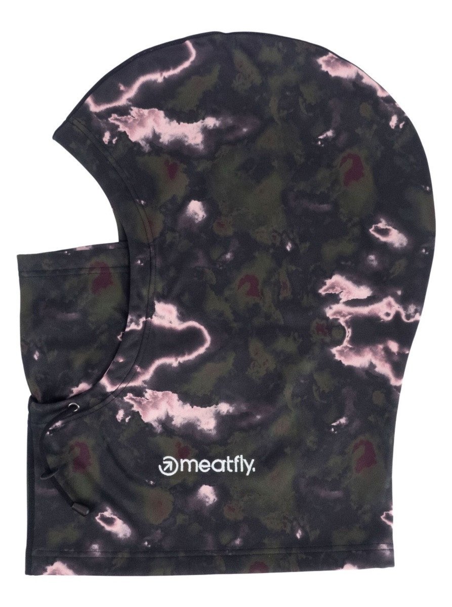 Kukla meatfly conceal růžová camo oversized