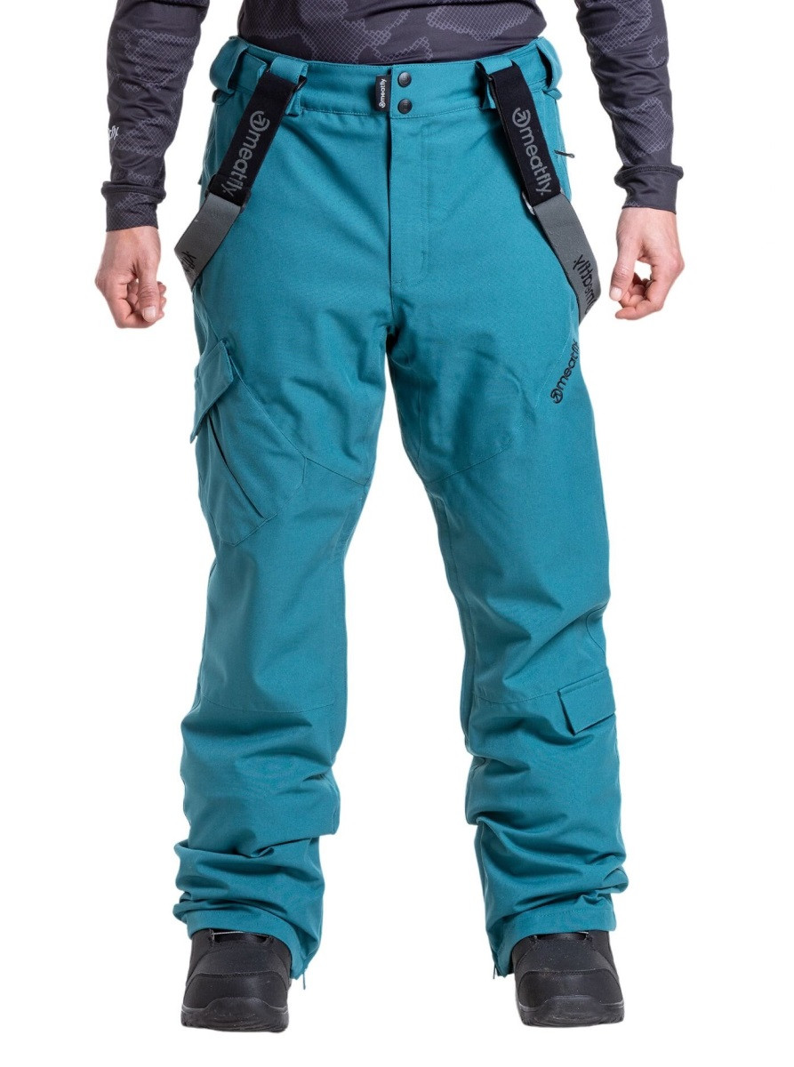 Pánské snb & ski kalhoty meatfly ghost modrá s