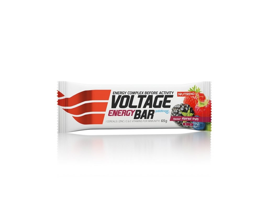 Nutrend Voltage Energy Bar 25 x 60 g Příchuť: Oříšek
