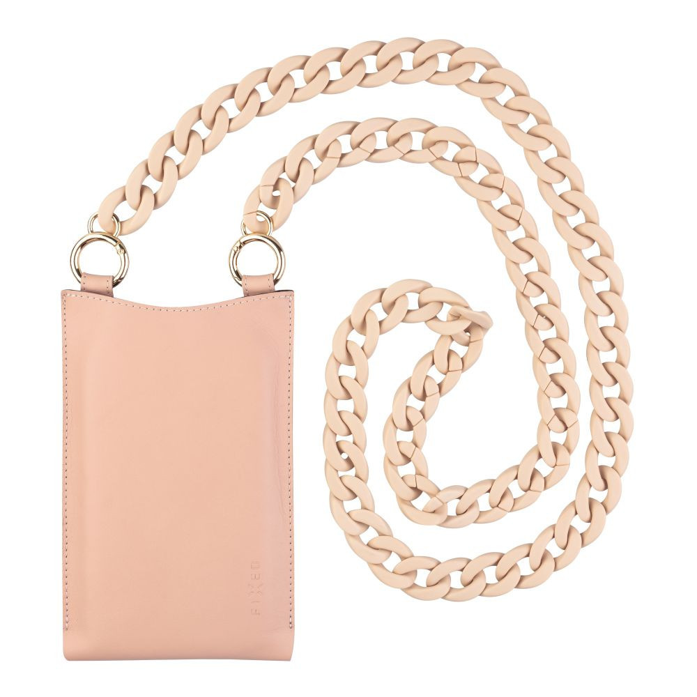 Kožená taštička přes rameno s kapsou FIXED Venezia pro 7