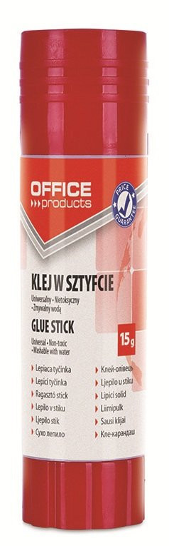 Office Products lepicí tyčinka, 15 g, bílá - 24ks