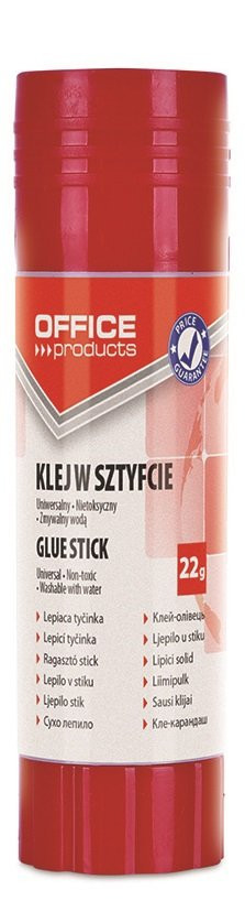 Office Products lepicí tyčinka, 22 g, bílá - 24ks