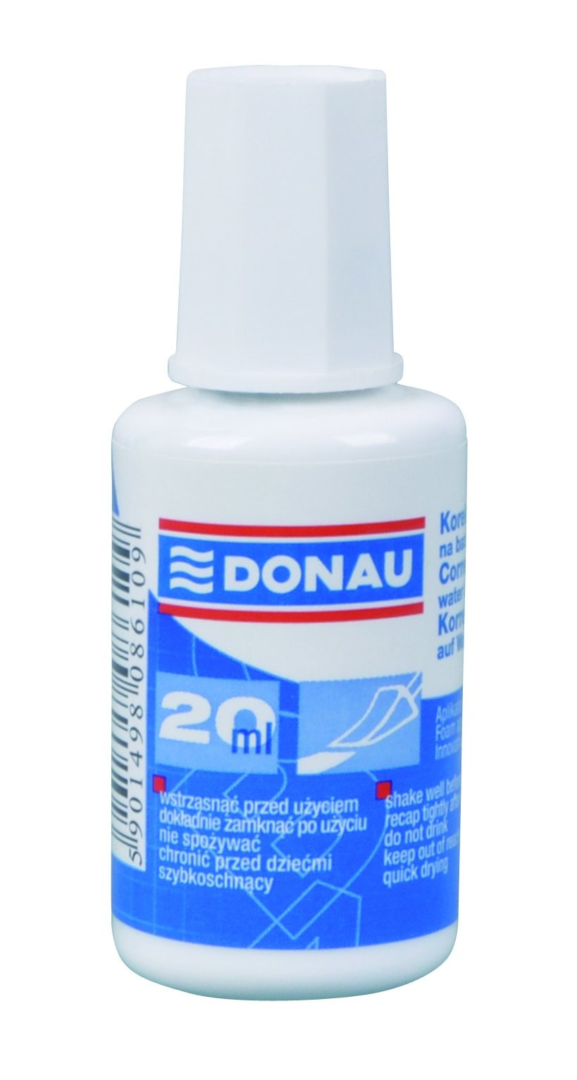 DONAU opravný lak s houbičkou, 20 ml, vodou ředitelný - 12ks