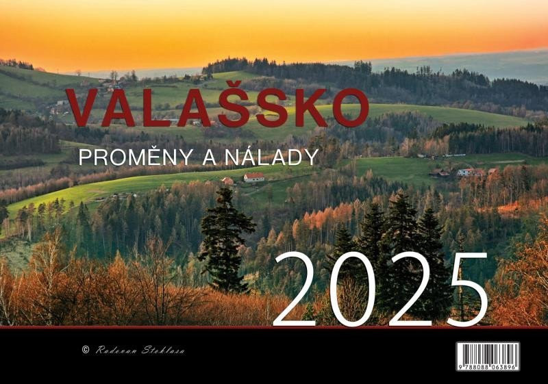 Kalendář 2025 Valašsko/Proměny a nálady - nástěnný - Radovan Stoklasa