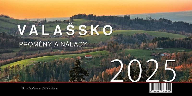 Kalendář 2025 Valašsko/Proměny a nálady - stolní - Radovan Stoklasa