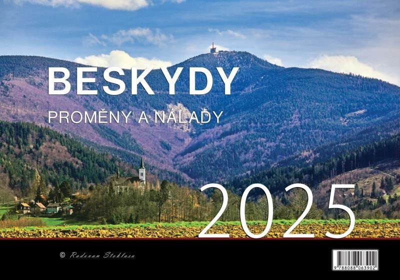 Kalendář 2025 Beskydy/Proměny a nálady - nástěnný - Radovan Stoklasa